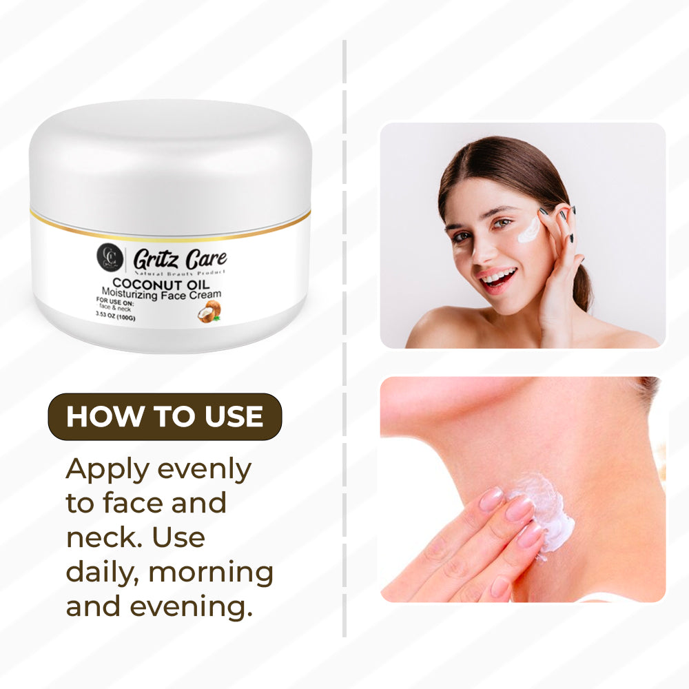 GritzCoconut Oil Moisturizing Face Cream 100gm