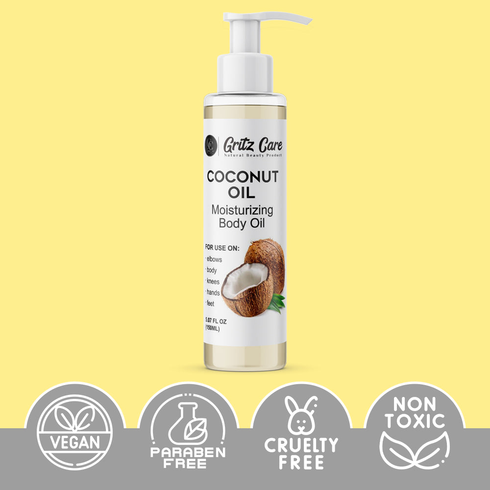 Gritz Coconut Oil Moisturizing Body oil