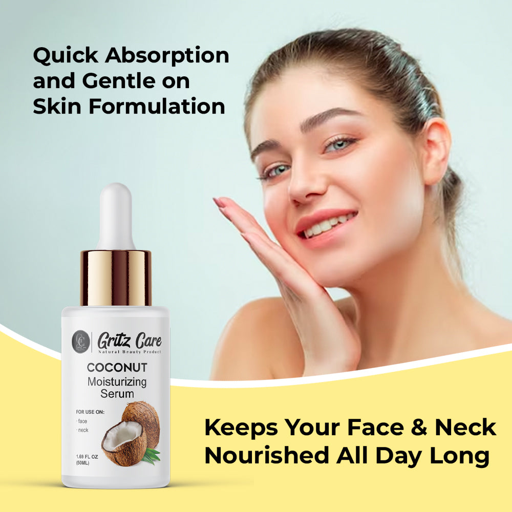 Gritz Coconut Oil Moisturizing Serum50 ml