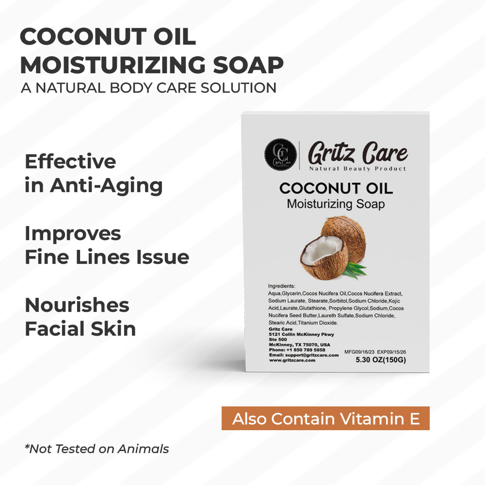 Gritz Coconut Oil Soap