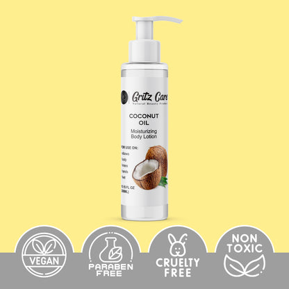 Gritz Coconut Oil Moisturizing Body Lotion | 300 ml