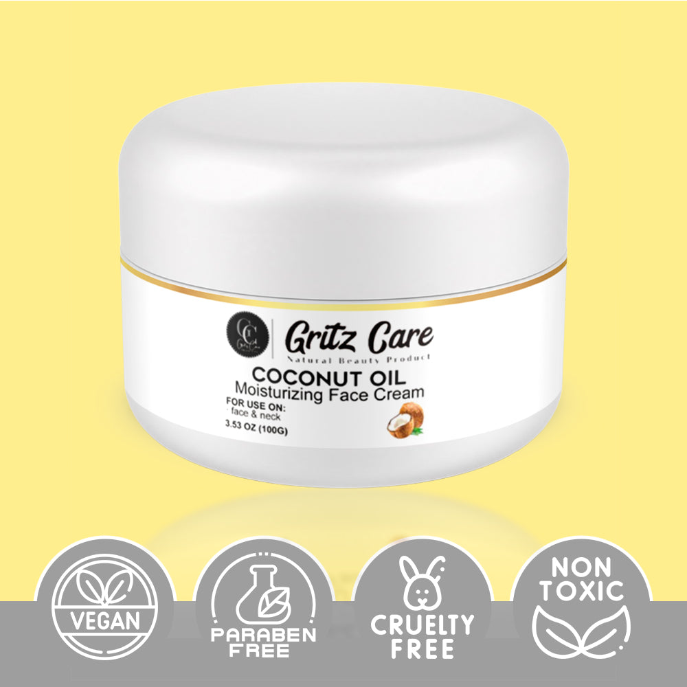 Gritz Coconut Oil Moisturizing Face Cream | 100 gm