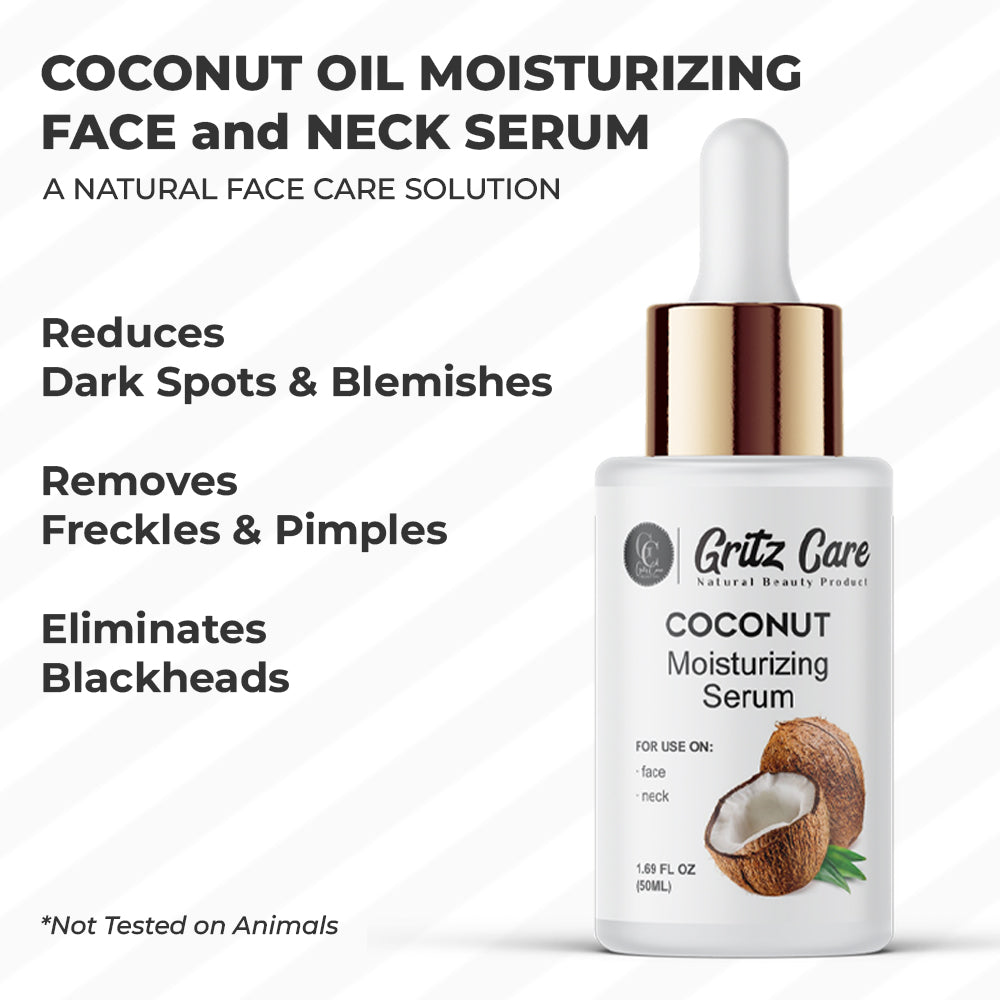 Gritz Coconut Oil Moisturizing Serum | 50 ml