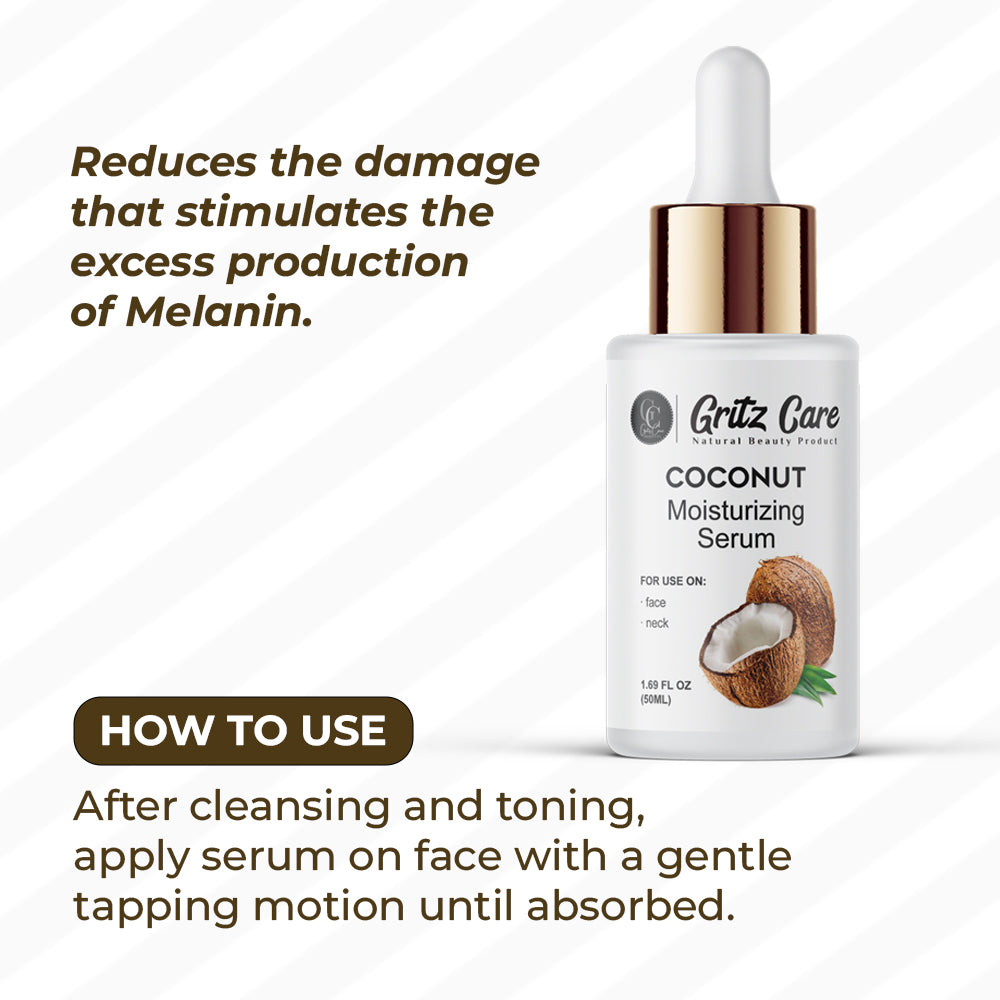 Gritz Coconut Oil Moisturizing Serum | 50 ml