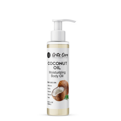 Gritz Coconut Oil Moisturizing Body oil | 150 ml